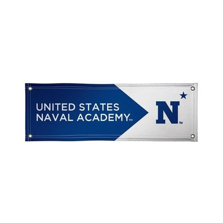 SHOWDOWN DISPLAYS Showdown Displays 810022NAVY-003 2 x 6 ft. NCAA Navy Midshipmen Vinyl Banner - No.003 810022NAVY-003